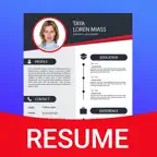 Resume builder + CV Maker iOS Icon