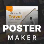 Social Post Maker & Design iOS Icon