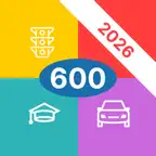 Ôn thi GPLX - 600 câu hỏi 2026 icon