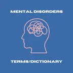 Mental Disorders Terms iOS Icon