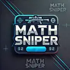 Math Sniper: Shoot & Learn iOS Icon