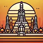 Bangkok Visually, Travel Guide iOS Icon