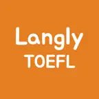 Langly: 토플 단어 암기 플래시 카드 iOS Icon