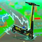 E-Scooter Racing iOS Icon