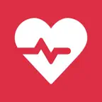 HealthMonitor+: Track & Chart iOS Icon