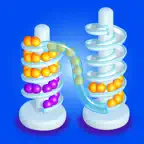 Spiral Candy Sort iOS Icon