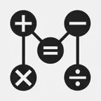Math Practice Workbook App iOS Icon