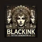 BlackInk : AI Tattoo Generator iOS Icon