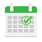 Habit Tracker Calendar: Simple iOS Icon