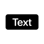 One Text Widget iOS Icon