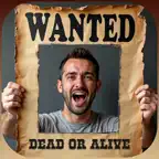 Wanted Poster wild west iOS Icon