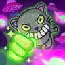 Neon Cat Punch: Alien Smash