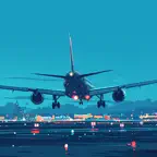 The Airline Simulator Icon