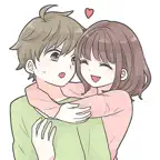 Made For Eachother Love Couple iOS Icon