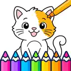 Coloring Games for Kids!! iOS Icon