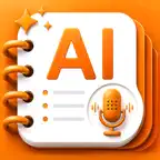 AI Voice Notes : NotePilot iOS Icon