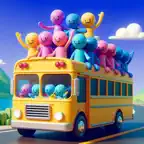 Bus Jam 3D: Traffic Puzzle iOS Icon