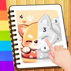 Color By Number: Color Art iOS Icon