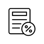 Daň z finančných transakcii iOS Icon