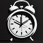 Earphone only alarm iOS Icon
