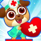 Pet Hospital games. Vet doctor iOS Icon