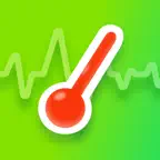 Body Temperature, Thermometer icon
