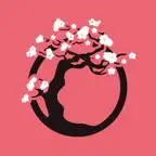 Сакура l Парикмахерская iOS Icon
