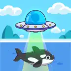 UFO Catcher-Unknown Fish Ocean iOS Icon