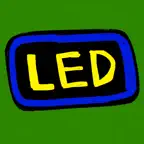 Large Text Display - LED iOS Icon