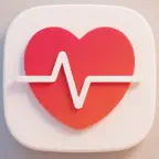 AI Pulse: Heart Rate Monitor iOS Icon