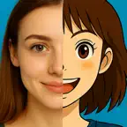 AI Anime Photo Generator iOS Icon