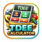 TDEE Calculator Calorie & BMI iOS Icon