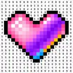 Pixel Coloring-Color by number Icon