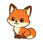 Cutie Fox Sticker iOS Icon