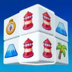 3D Mahjong Dimension iOS Icon