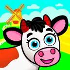 Farming game: Animal farm life iOS Icon