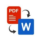 PDF to Word Converter - Docx iOS Icon
