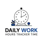 Daily Work: Hours tracker time iOS Icon