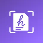 Handwriting to Text: OCR iOS Icon