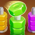 Nut Color Game - Sort Puz 3D iOS Icon