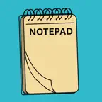 Notes Notepad Notebook iOS Icon