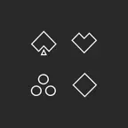 Minimal Blackjack iOS Icon