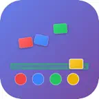 Color Fall Pulse iOS Icon