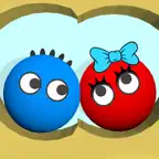 Lucky Balls - Erase sand game iOS Icon