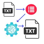 Humanized text iOS Icon