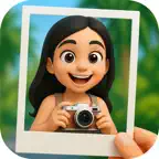 AI Polaroid Maker: 3D Polaroid iOS Icon