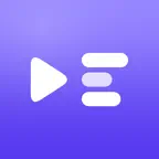 AI Teleprompter: Voice Scroll iOS Icon