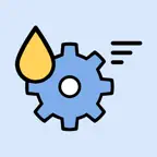 Engine Calc: Fuel & Slip iOS Icon