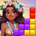 Block Puzzle Tropical Story iOS Icon