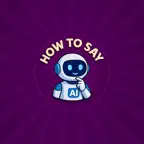 HOW TO SAY Icon